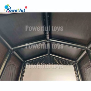 Tente gonflable portative de clôture de simulateur de <span class=keywords><strong>golf</strong></span> avec l'écran de cinéma pour la preuve de l'eau d'intérieur et extérieure - Product Image 4