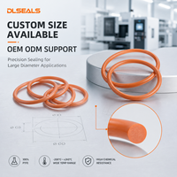 Joint torique en caoutchouc de grand diamètre pour équipement industriel NBR EPDM Silicone OEM Taille personnalisée Fournisseur d'étanchéité industrielle en caoutchouc