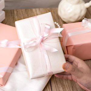 Shimmer White Pink Wrapping <b>Paper</b> 17 In X 33 Ft Single Side Matte Gift Wrap For Wedding Baby Shower Birthday Valentine's Day - Product Image 6