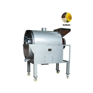 2023 palm oil manufacture Sunflower Seed Roaster Machine cooking oil manufacturing plant machine sunflower