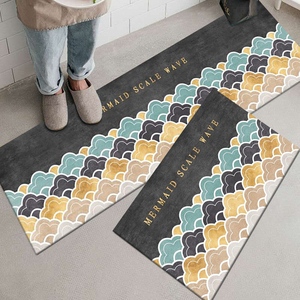 Good Quality Soft <strong>Anti</strong> <strong>Slip</strong> HD Printed Kitchen <strong>Rug</strong> - Product Image 4