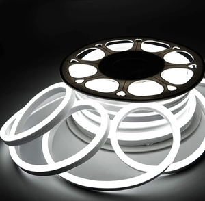 CRI 95 Silicone LED Neon Flex <b>Rope</b> <b>Light</b> 6*12mm IP65 Rated DC12V Double-Layer Coating Dimmable for Indoor Use - Product Image 1