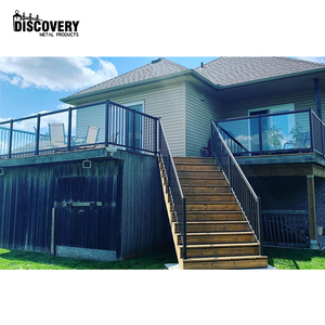 รั้ว<span class=keywords><strong>กระจก</strong></span>ไร้กรอบหรูหราสำหรับตกแต่งภายนอก - Product Image 4