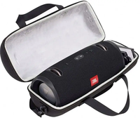 Housse de protection pour haut-parleur en EVA noir, grande taille, étanche, anti-poussière, personnalisée, nouvelle arrivée, avec fermeture éclair