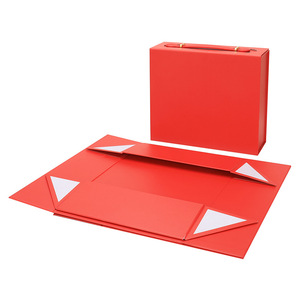 In Stock Luxury <strong>Cardboard</strong> Paper Traveling Packaging Box Mini Hamper <strong>Suitcase</strong> Gift Box for Children with Handle - Product Image 6