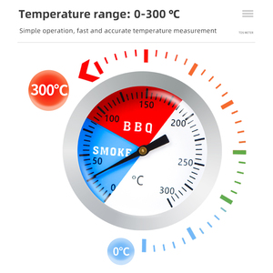 Высококачественный термометр для приготовления пищи из нержавеющей стали <span class=keywords><strong>300</strong></span> градусов, термометр для барбекю, термометр - Product Image 3