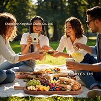Ovale dienblad van acaciahout, huishoudelijk dinerbord met handvat, fruit- en steakbord, grensoverschrijdend ontbijtbord, modern minimalistisch, gegraveerd, broodbord