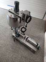 Petite Machine en Acier Inoxydable pour la Fabrication de Bougies : Pompe de Remplissage, Fonte et Chauffage de Cire, Remplisseuse de Pot, Fondoir à Cire