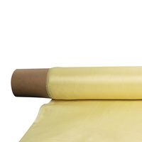Tissu résistant à l'abrasion et aux produits chimiques, ignifuge, 100 g/m², en para-aramide tissé, pour couche ignifuge de batterie