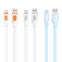 Câble de données USB Type-C vers USB-A tressé haute résistance coloré, prix d'usine, charge rapide 5A, 100W PD 3.0 pour appareils iOS