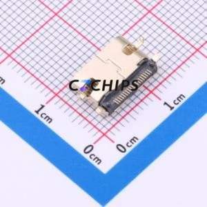 XDHF-1902-0681B HDMI Connector SMD Connector ( Connector Type: HDMI-C )( Gender: Female )( Total Number of PINs: 19P ) - Product Image 2