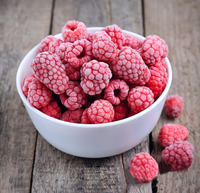 HACCP Harga Terbaik Buah Raspberry Beku IQF Rasa Manis Utuh Terawetkan dalam Jumlah Besar