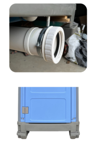 Toilettes portables pour événements Toilette portable PE-HD Toilette portable pour chantier de construction - Product Image 3