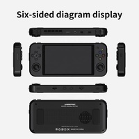 Vente flash Console de jeu portable ANBERNIC RK3399 Linux Android double système écran OCA 5,36 pouces RG552 Lecteur rétro Jeux PC