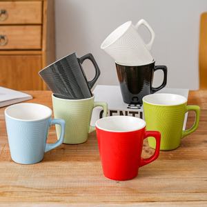 Venta caliente 300ml Logotipo personalizado Tazas de cerámica a granel Diseño de <span class=keywords><strong>China</strong></span> Precio económico - Product Image 2