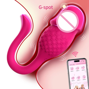 APP Giocattoli Sessuali per Adulti, Vibratore Realistico per Glande, Piccolo Vibratore Indossabile Femminile, Masturbatore per Orgasmo, Giocattolo Vibrante per Sesso Sicuro - Product Image 3