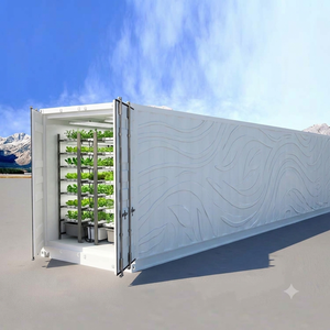 Serre verticale mobile d'intérieur à haute densité pour culture hors sol de safran avec système HVAC de précision - Product Image 1