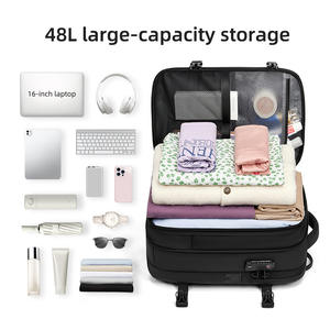 Kích thước nhỏ kinh doanh du lịch Ba lô-Mở rộng chân không nén, <span class=keywords><strong>TSA</strong></span> khóa, ướt/khô phần, người đàn ông không thấm nước Túi - Product Image 4