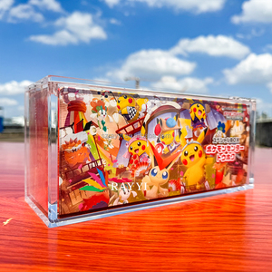 Boîte de présentation spéciale RAY YI en acrylique transparent personnalisée, portable, écologique, recyclable, pour Pokémon Center, montage facile pour <span class=keywords><strong>Kanazawa</strong></span> - Product Image 2