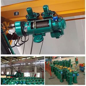 <span class=keywords><strong>Hoist</strong></span> Listrik Tali Kawat Baja Tugas Berat CD1 380V OEM Baru untuk Crane Konstruksi - Product Image 5