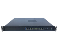 Serveur de sécurité réseau Inter Smart U108 2025 LGA1151 Pin Kabylake Barebone PC avec 8*RJ45 LAN I211-AT Réseau Gigabit