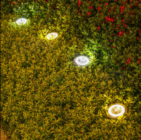 Lampes solaires LED d'extérieur étanches pour pelouse, marches, escaliers, éclairage paysager et jardin