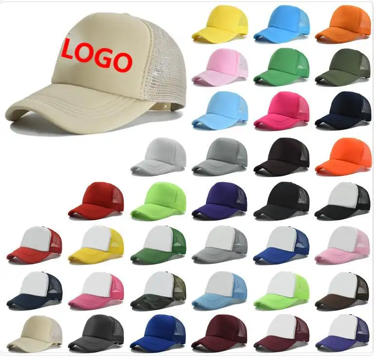 OEM sport gorras personalisiert benutzerdefinierter druck 3D-logo leer sport golf männer dad schlicht schaumstoff trucker kappe hut