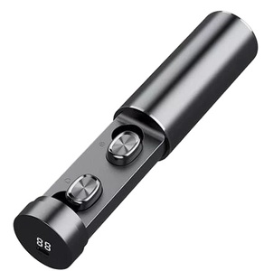 Aluminum Alloy Charging Box Handsfree Earphone B 9 Waterproof Auriculares Audifonos Ecouteur Wireless TWS Earbuds