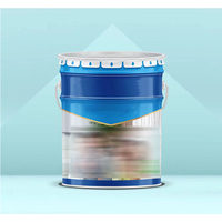 Bidon de 20 L seau de peinture en métal de 20 litres seau de 20 litres en acier fabricant