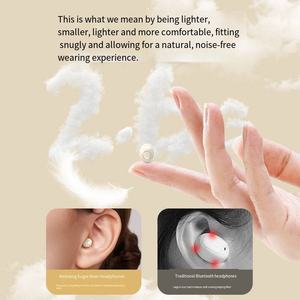 Audífonos DENIXI Ultra-mini Personalizados con Cancelación Activa de Ruido, Control Táctil LED, Resistentes al Agua IPX2, Estilo Intraaural - Product Image 4