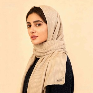 Écharpe longue en jersey de coton tricoté couleur unie 70*180 cm, style ethnique, foulard hijab extra long - Product Image 3