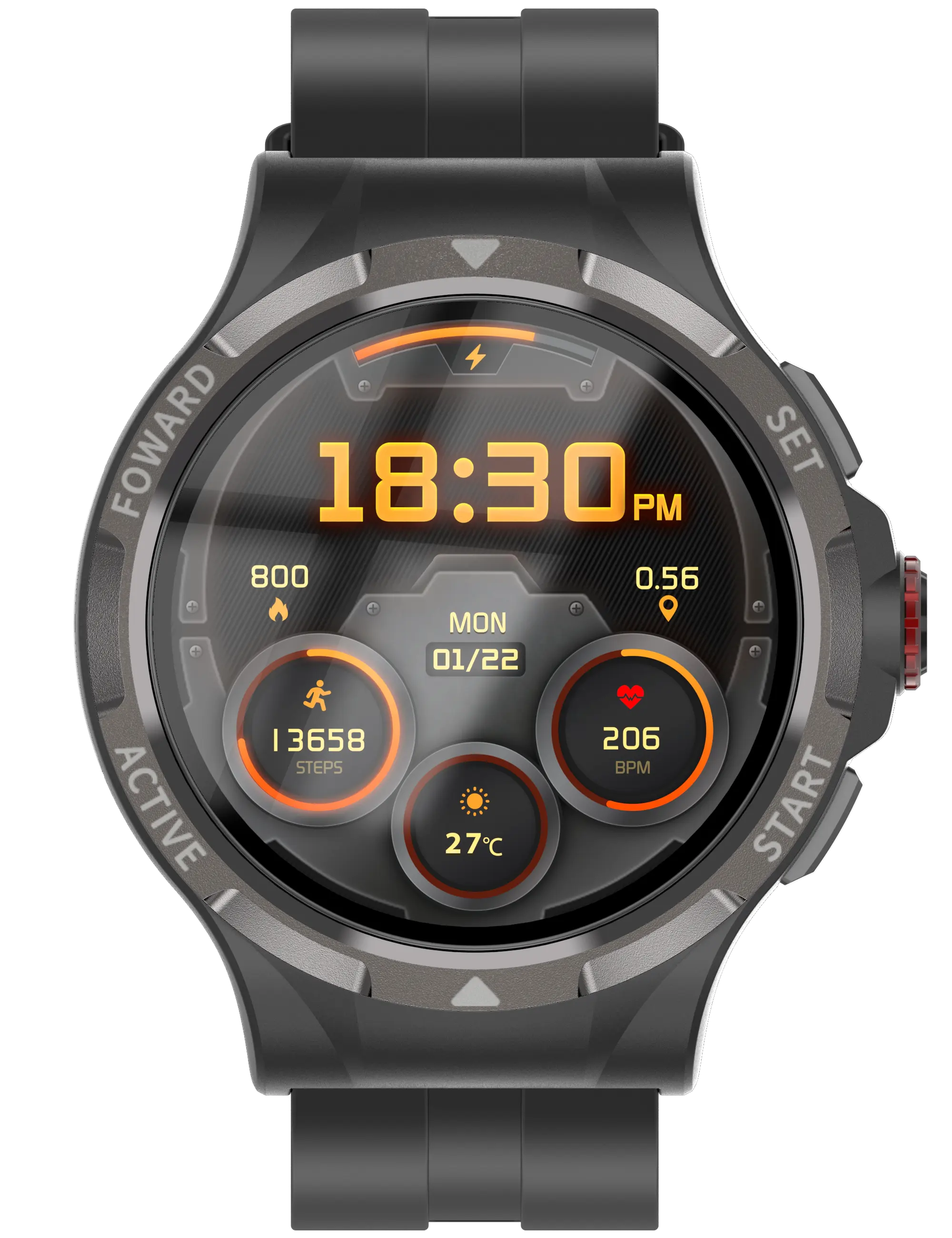 ODM ve OEM 2024 yeni varış noel bahar festivali indirim V10 smartwatch büyük bellek Android9.0 IOS video çağrı akıllı saat