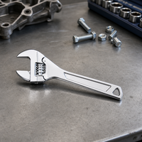 Outils de réparation professionnels, clé à molette réglable, clé à douille de haute qualité, clé à double ouverture