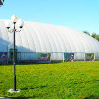 Dôme gonflable sur mesure pour usine, bâtiments à structure pneumatique, structure à membrane gonflable, gymnase sportif en dôme pneumatique