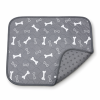 Tapis de propreté lavables et réutilisables pour chien, matelassés, multi-couches, absorbants, imperméables en TPU, antidérapants, pour intérieur, vente en gros OEM