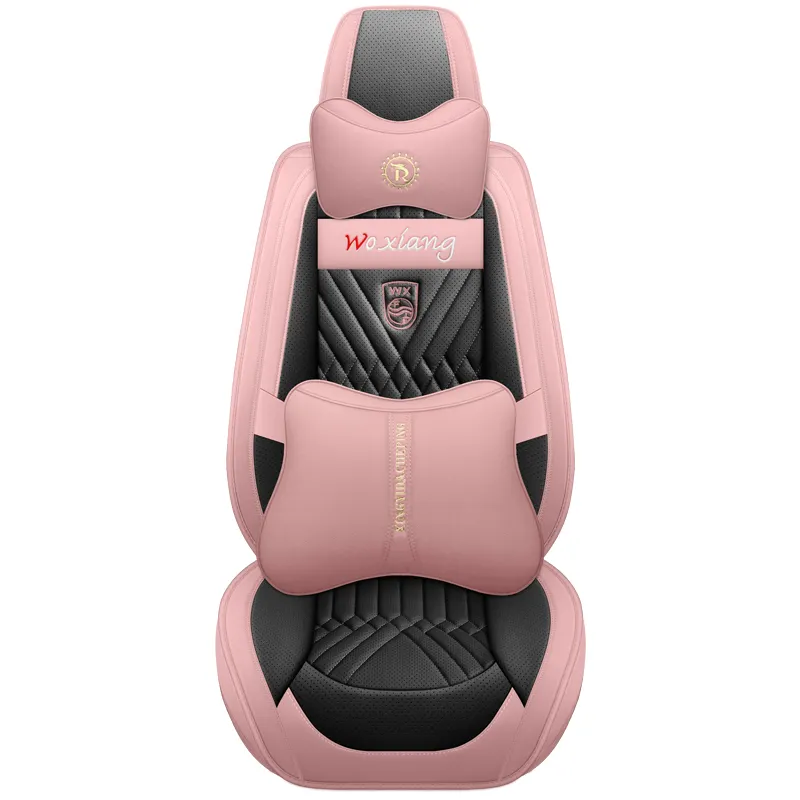 Hot Sale Car Seat Cushion Customized Leather Luxury Four Seasons Universal Car Seat Cover Set