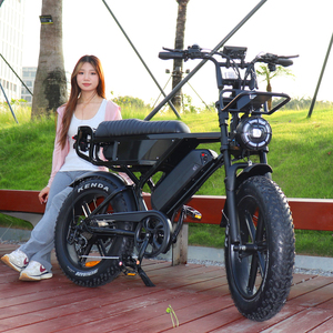Bicicleta Eléctrica de Montaña VOMO, 20 Pulgadas, Neumáticos Anchos, Motor sin Escobillas de 250W, Doble Suspensión, Batería de Litio de 48V, X90Max - Product Image 1