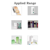Etiqueteuse multifonctionnelle pour coins de boîtes Applicateur d'étiquettes transparent Opaque Distributeur d'épluchage Option Papier Verre PLC