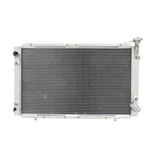 Radiador de Aluminio para Automóvil con <span class=keywords><strong>Tapa</strong></span> para Nissan Patrol Y60 GQ 4.2L TB42 TB42E Gasolina MT 1988-1997 - Product Image 2