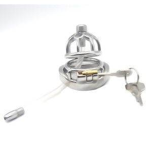 FRRK-01 Jaula de Castidad Masculina de Acero Inoxidable 304, Jaula SM, Jaula para Pene, Candado de Castidad para Hombres - Product Image 5