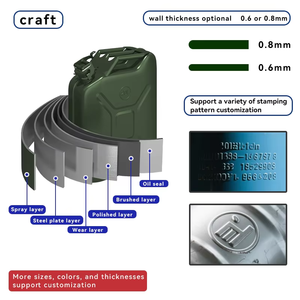 <span class=keywords><strong>Bidon</strong></span> à gaz vert de grande taille, faible MOQ, <span class=keywords><strong>bidon</strong></span> en métal noir, bidons, usine de bidons, norme UN, carré, 20l, <span class=keywords><strong>bidon</strong></span> à valve, boîtes - Product Image 3