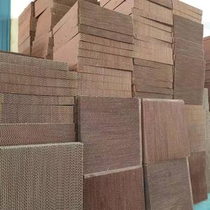 Großhandel Maßgefertigte Papiermaterial-Kühlplatten Wasservorhang-Wand Landwirtschaftliche Gewächshaus-Kühlanlagen - Product Image 1