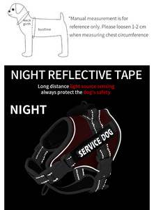 Coleira para cachorros de estimação, venda de fábrica, sem puxar, controle ao ar livre, reflexiva, segurança, para perro, grande coleira ajustável - Product Image 6