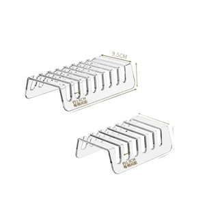 Desktop Phone Holder Transparent Acrylic Multi Device <b>Stand</b> <b>For</b> <b>Tablet</b> Smartphone Charging Organizer Office Desk Storage - Product Image 2