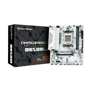 Maxsun Challenger b650m Micro ATX Bo mạch chủ hỗ trợ AM5 cho Ryzen 7000 Series CPU kênh bộ nhớ kép Máy tính để bàn mới PC Ice Wifi - Product Image 6