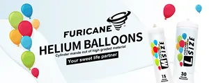 2023 Neuzugang große Qualität kleiner Helium ballon Gastank 2.2L Helium flaschen 30LB