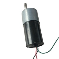Moteur micro sans balais à aimant métallique DC 6V 12V 37mm à longue durée de vie avec réducteur à engrenages 9-11 tr/min, 6,0 Kg/cm