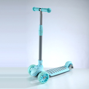 Patinete Infantil Plegable con Altura Ajustable, 3-6 Años, Ruedas Rosas y Azules, Patinete de Empuje para Niños - Product Image 2