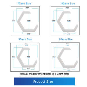 Luz <span class=keywords><strong>de</strong></span> ojo <span class=keywords><strong>de</strong></span> Ángel <span class=keywords><strong>LED</strong></span> hexagonal <span class=keywords><strong>de</strong></span> conmutación bicolor amarilla y blanca <span class=keywords><strong>para</strong></span> faros delanteros, accesorios <span class=keywords><strong>de</strong></span> automóviles, motocicletas - Product Image 6