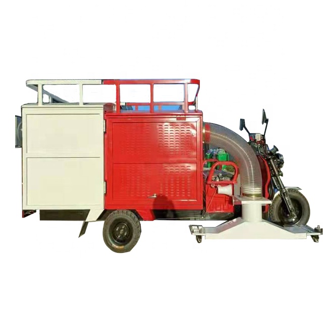 Garden Electric Leaf Suction Car Road New Cleaning Machine Storage Cart Municipal Garden Sucking Leaves Crushing Collecting